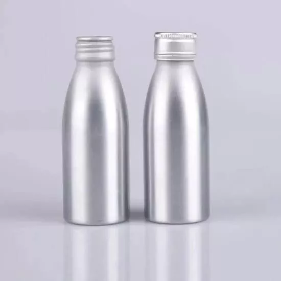 100 ml-es mini alumínium italpalack utazási szeszes italokhoz